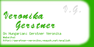 veronika gerstner business card